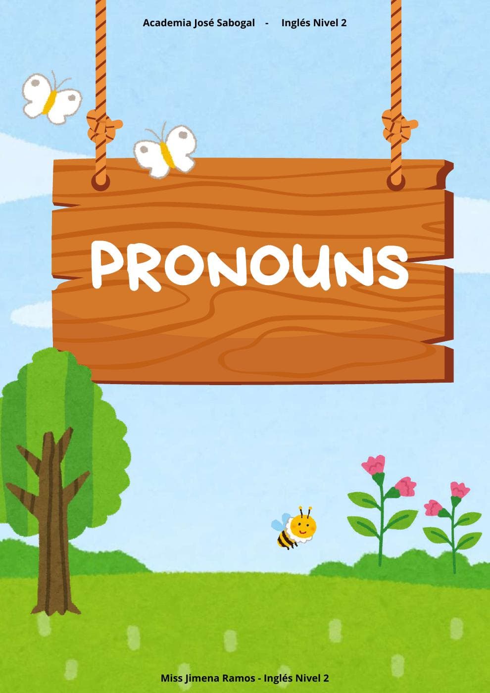 Carátula del libro: Inglés - Nivel II - Febrero 2025 de la Academia José Sabogal