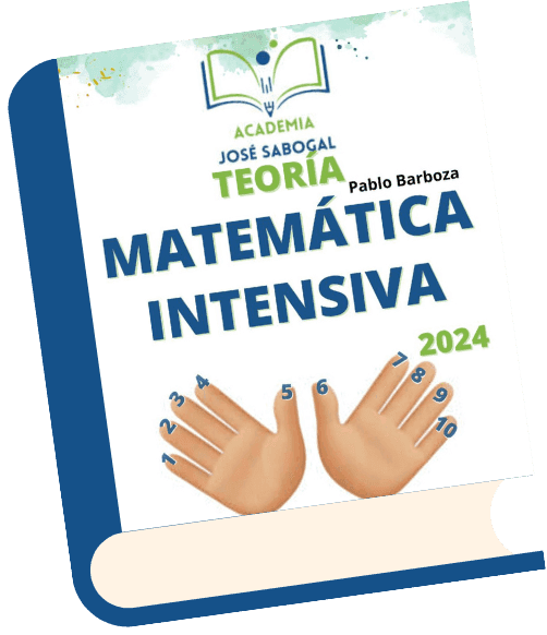 Libro de Matemática Intensiva - 2024 de la Academia José Sabogal