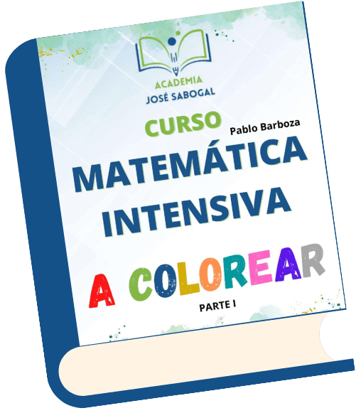 Libro de Matemática Intensiva Colorear I de la Academia José Sabogal