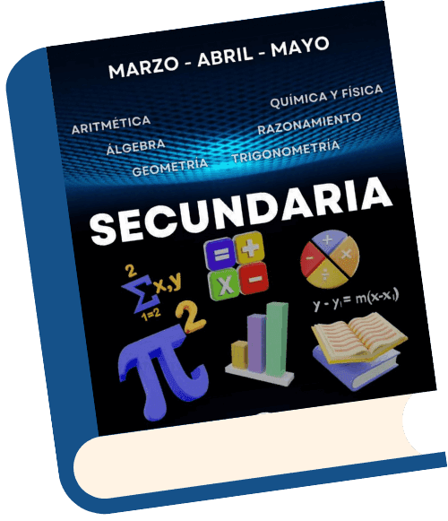 Libro de Secundaria Matemática - Marzo - Mayo 2025 de la Academia José Sabogal